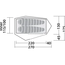 Cress 2 Pro Zelt