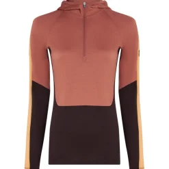Damen 200 Sonebula Half Zip Hoodie Longsleeve