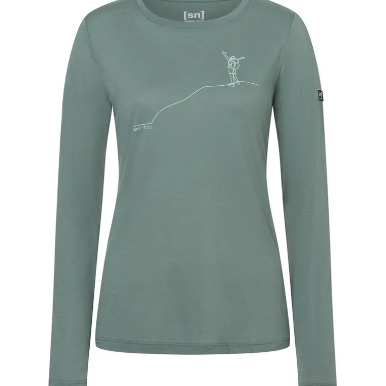 Damen Bergglück Longsleeve