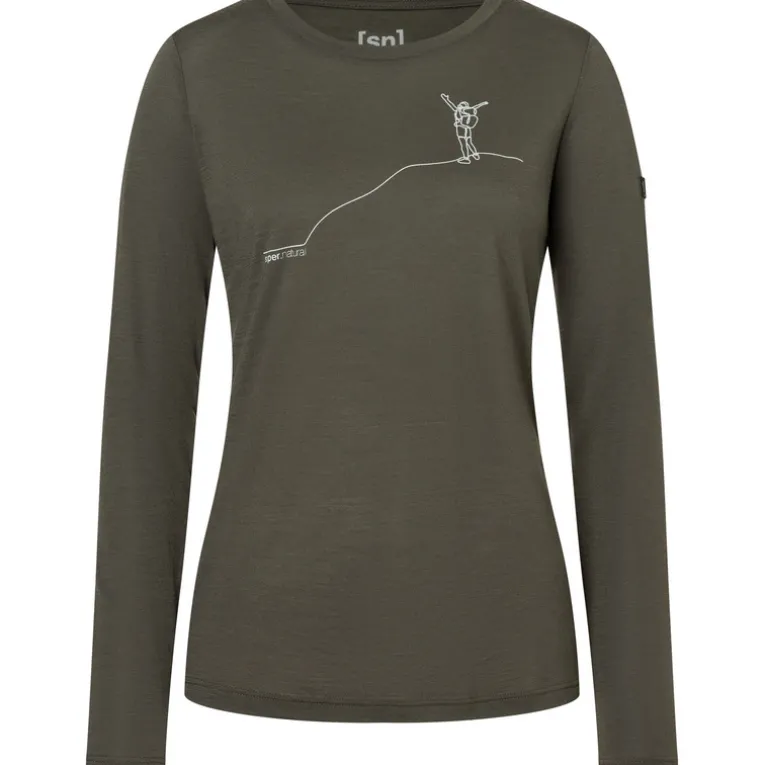 Damen Bergglück Longsleeve