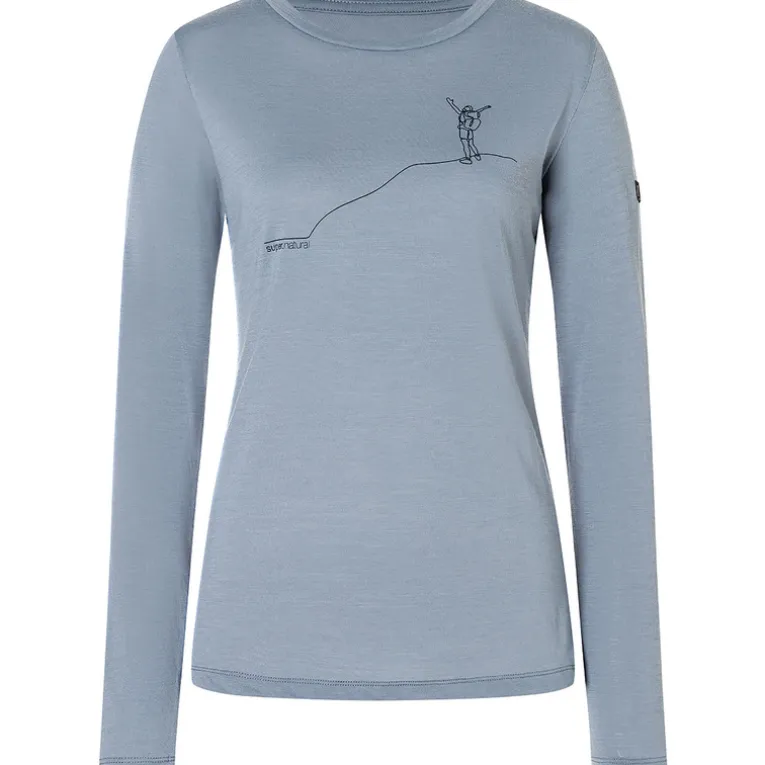 Damen Bergglück Longsleeve