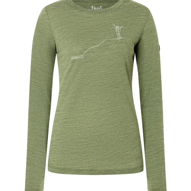 Damen Bergglück Longsleeve