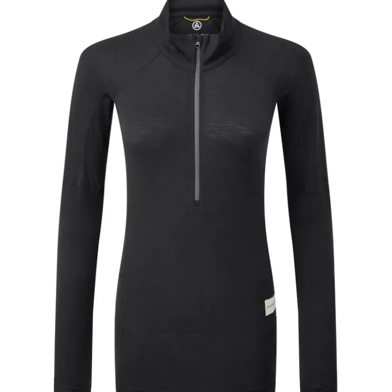 Damen Boulder 125 1/4 Zip Longsleeve