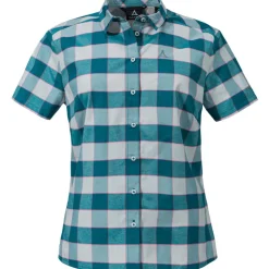 Damen Buchstein Bluse