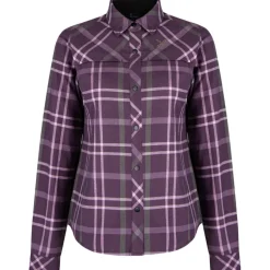 Damen Check Bluse