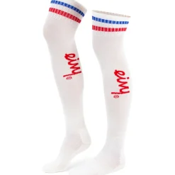 Damen Cheerleader Over Knee Wool Socken