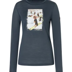 Damen Dachshund Party Longsleeve