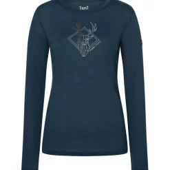 Damen Deer Art Longsleeve
