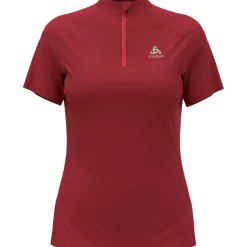 Damen Essential Trail 1/2 Zip T-Shirt