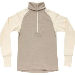 Damen Expedition Merino Silk Zip Longsleeve