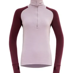 Damen Expedition Merino Silk Zip Longsleeve
