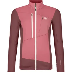 Damen Fleece Grid Jacke