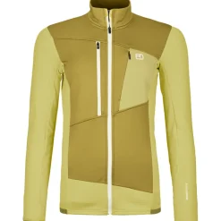 Damen Fleece Grid Jacke