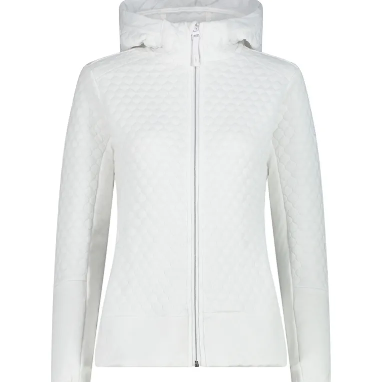 Damen Fleece Hoodie Jacke