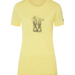 Damen Flower Boots T-Shirt