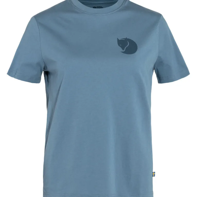 Damen Fox Boxy Logo T-Shirt