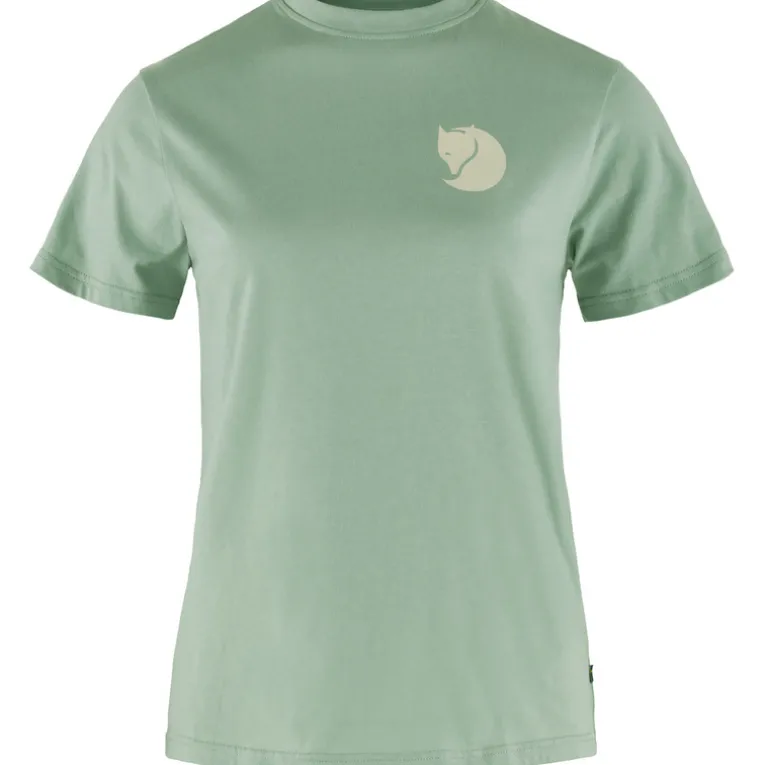 Damen Fox Boxy Logo T-Shirt