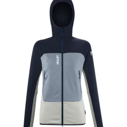 Damen Fusion Grid Hoodie Jacke
