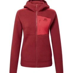 Damen Highpile Hoodie Jacke