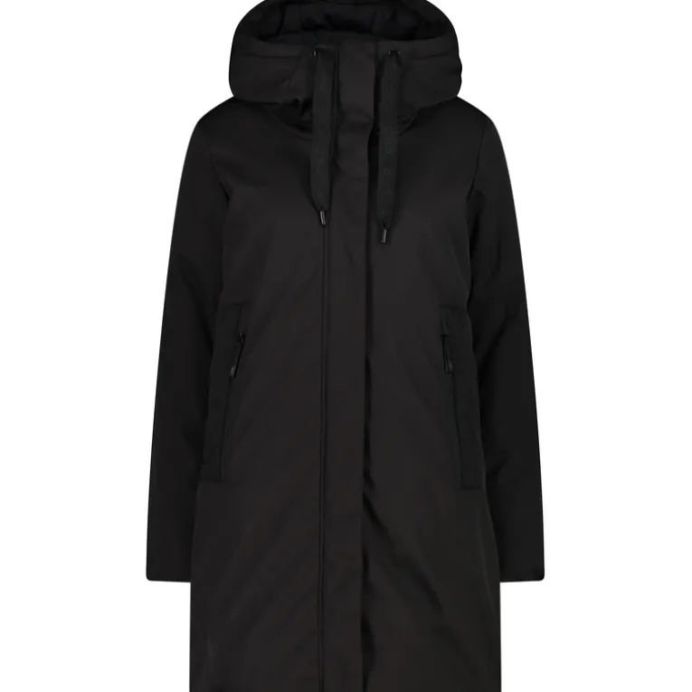 Damen Hoodie Mantel