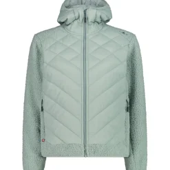 Damen Hybrid Hoodie Jacke