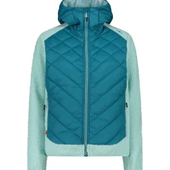 Damen Hybrid Hoodie Jacke