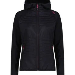 Damen Hybrid Hoodie Jacke