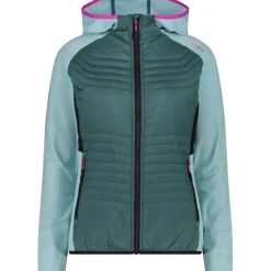 Damen Hybrid Hoodie Jacke