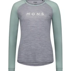 Damen Icon Merino Raglan Longsleeve