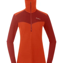 Damen Inner:Dual Merino Half Zip Longsleeve