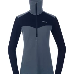 Damen Inner:Dual Merino Half Zip Longsleeve