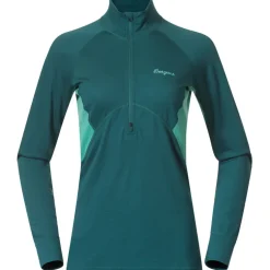 Damen Inner:Pure Merino Half Zip Longsleeve