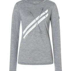 Damen Kryssede Ski Longsleeve