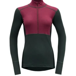 Damen Lauparen Merino 190 Zip Neck Longsleeve