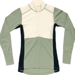 Damen Lauparen Merino 190 Zip Neck Longsleeve