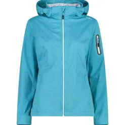 Damen Light Melange Softshell Jacke
