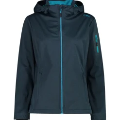 Damen Light Melange Softshell Jacke