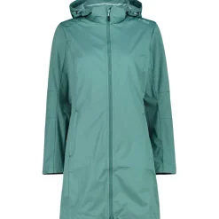 Damen Light Softshell Hoodie Parka