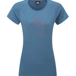 Damen Mountain Flower T-Shirt