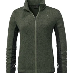 Damen Oberau Zip In Fleece Jacke