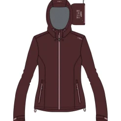 Damen Rain Fix Hoodie Jacke