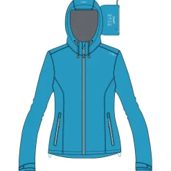 Damen Rain Fix Hoodie Jacke