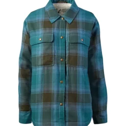 Damen Ridgefield Sherpa Flannel Jacke