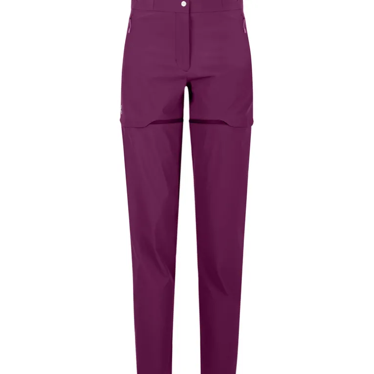 Damen Rise Zip Off Hose