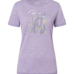Damen Rock Flowers T-Shirt