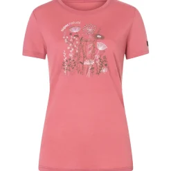 Damen Rock Flowers T-Shirt