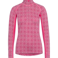 Damen Rose Light Half Zip Longsleeve