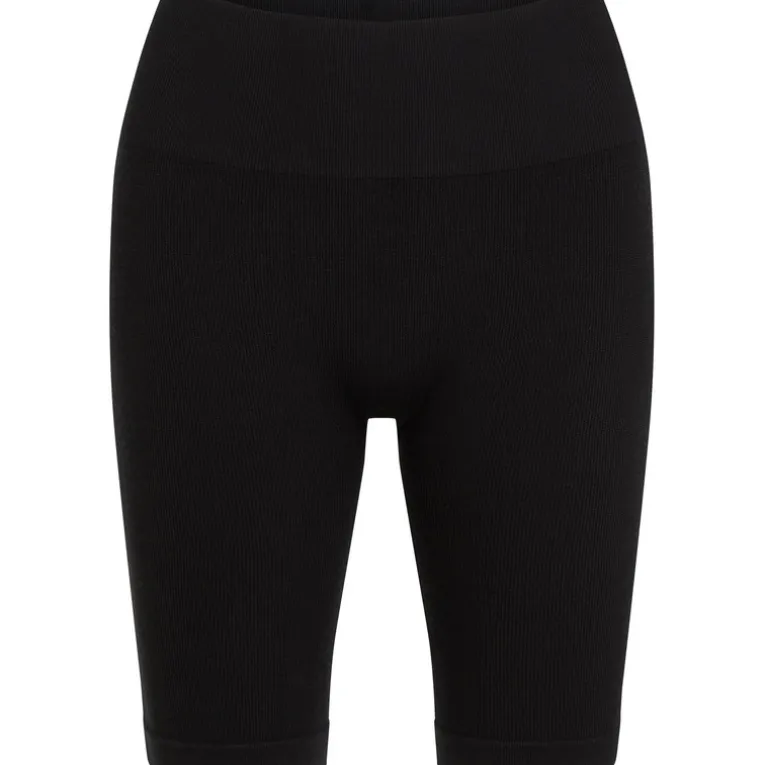Damen Seamless Rib 8 High Rise Shorts