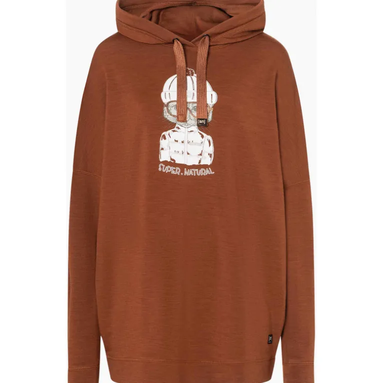 Damen Snow Cat Hoodie