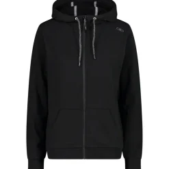 Damen Stretch Fleece Hoodie Jacke